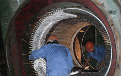电机配件西安西玛高压电机定子线圈接地故障案例解析。