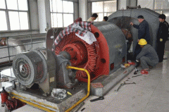 电机西安西玛高压电机的轴承安装方法。