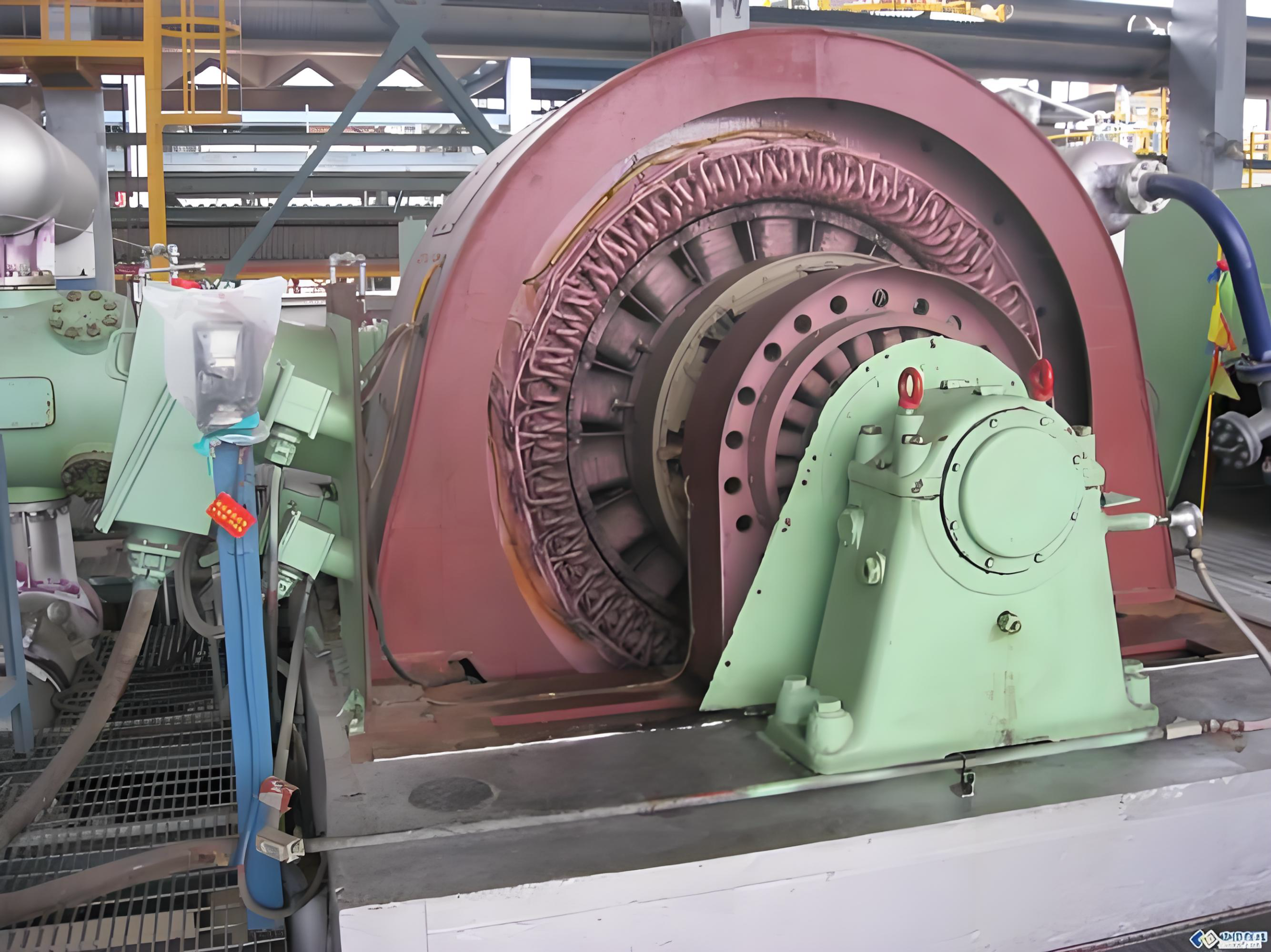 Büyük Bir Madencilik Grubunun Ezme Atölyesi