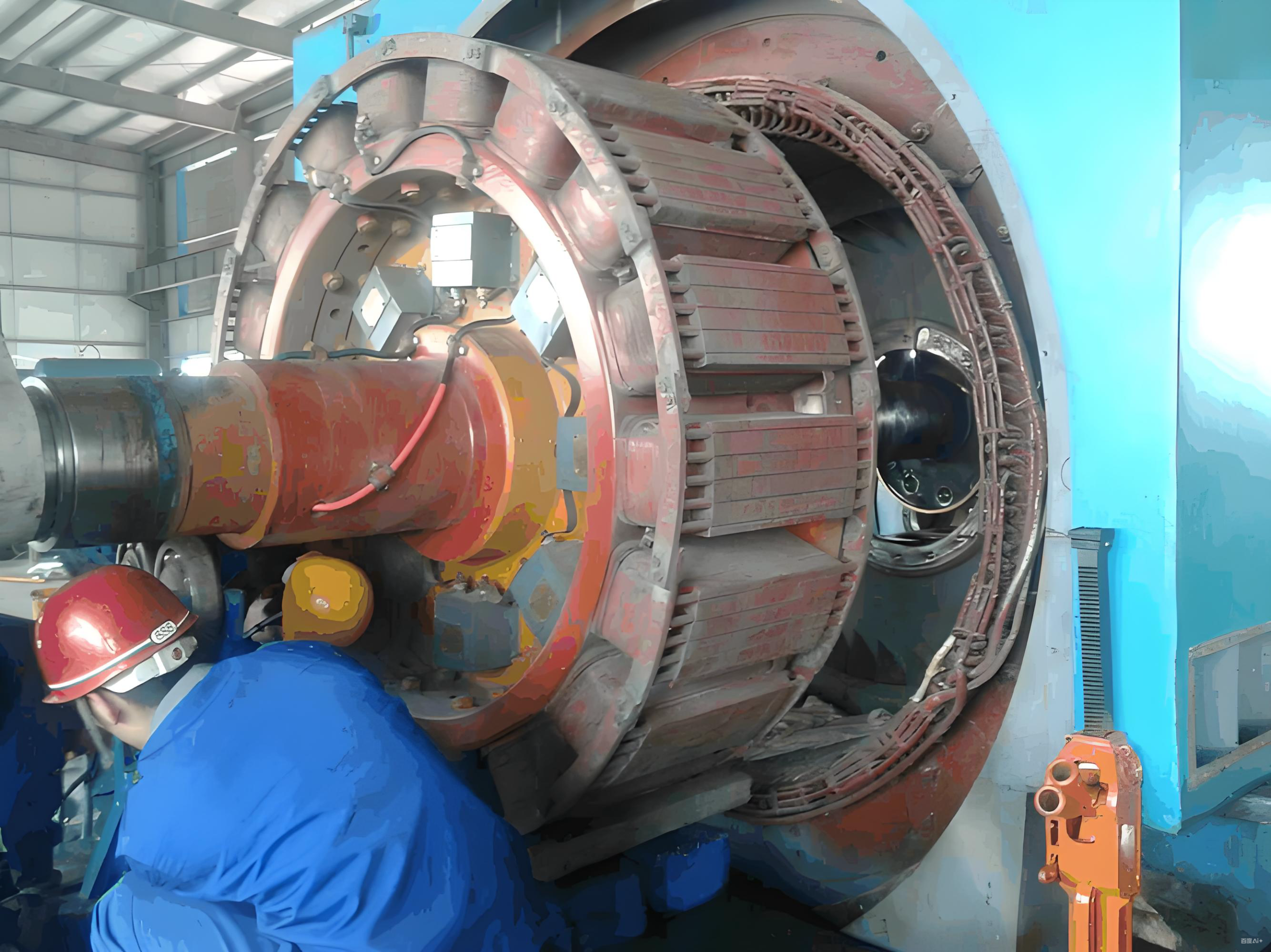 Simo Electric ประสบความสำเร็จในการซ่อมแซมความเสียหายของตลับลูกปืนในมอเตอร์แรงดันสูงที่นำเข้าสำหรับบริษัทข้ามชาติ